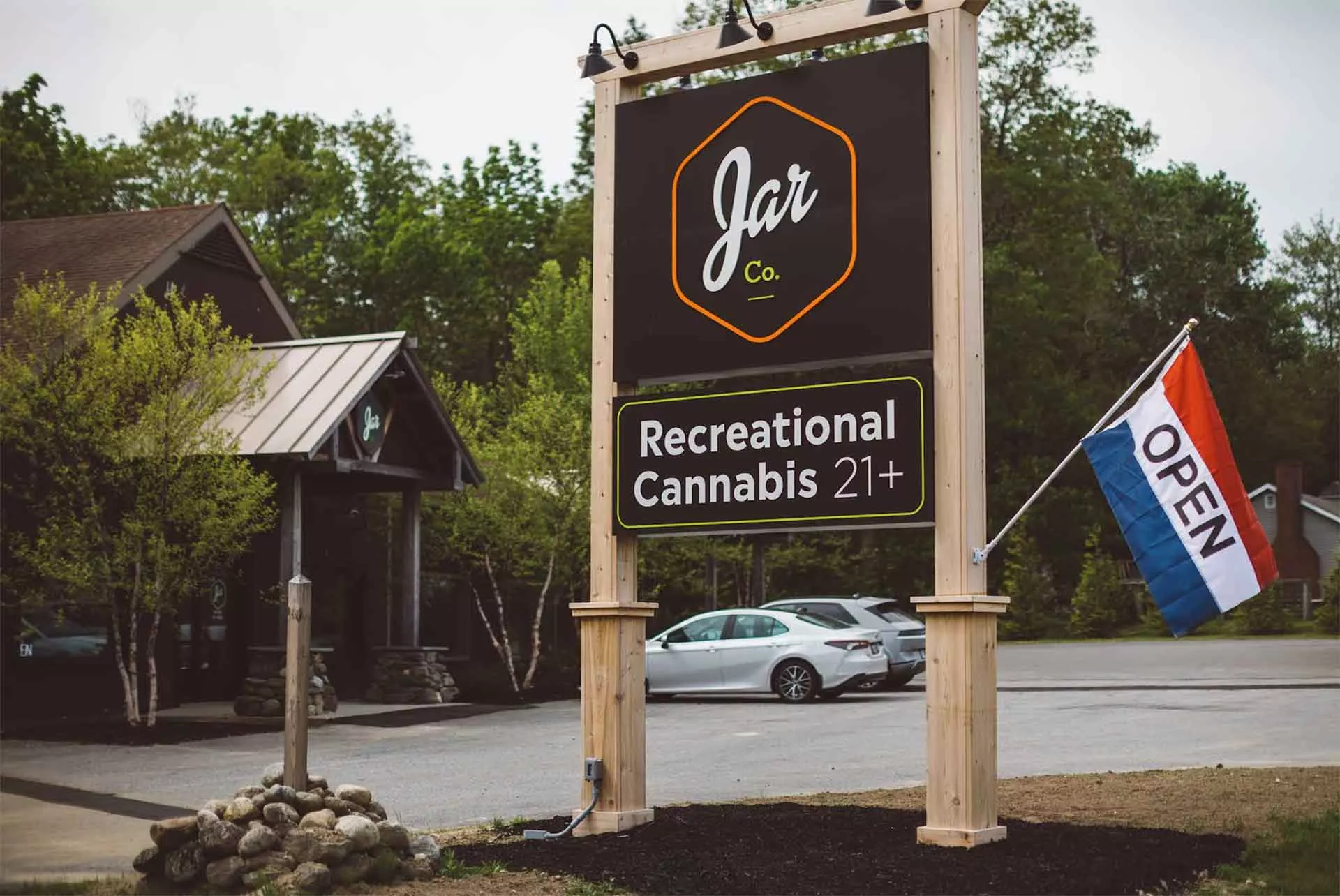 JAR Cannabis Co. Wiscasset storefront